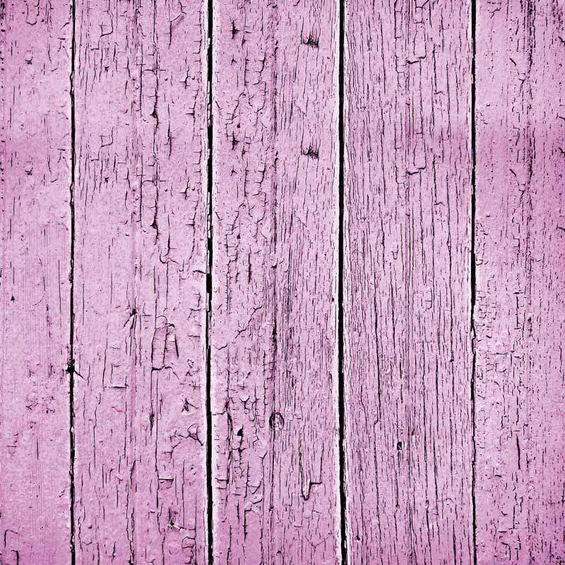 Textured magenta painted wooden planks