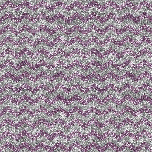 sparkling purple and white chevron pattern