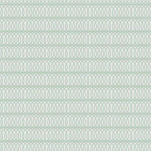 Abstract looping lines on a muted background