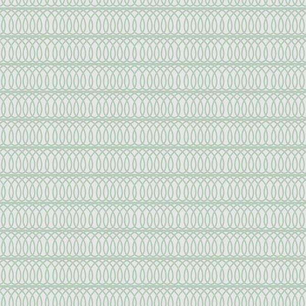 Abstract looping lines on a muted background