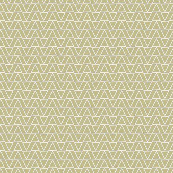 Geometric triangle pattern in beige and white
