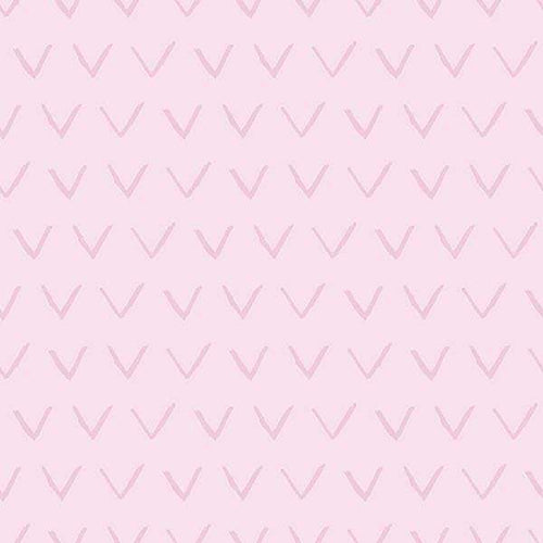 Pink chevron pattern on a light background
