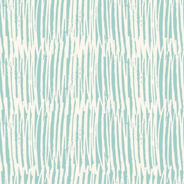 Abstract vertical striped pattern in calming teal and white