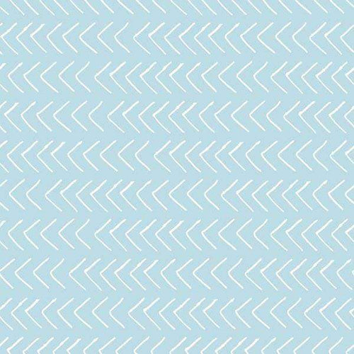 Light blue and white zigzag pattern