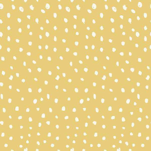 Abstract dot pattern on a golden background