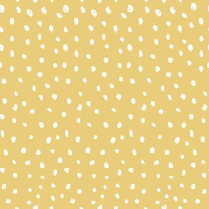 Abstract dot pattern on a golden background