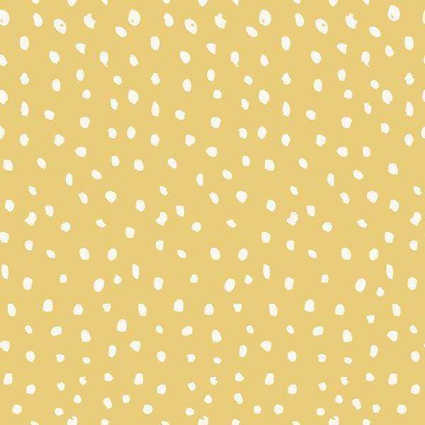 Abstract dot pattern on a golden background