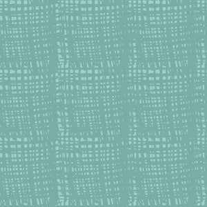 Abstract teal pattern with uneven white lines