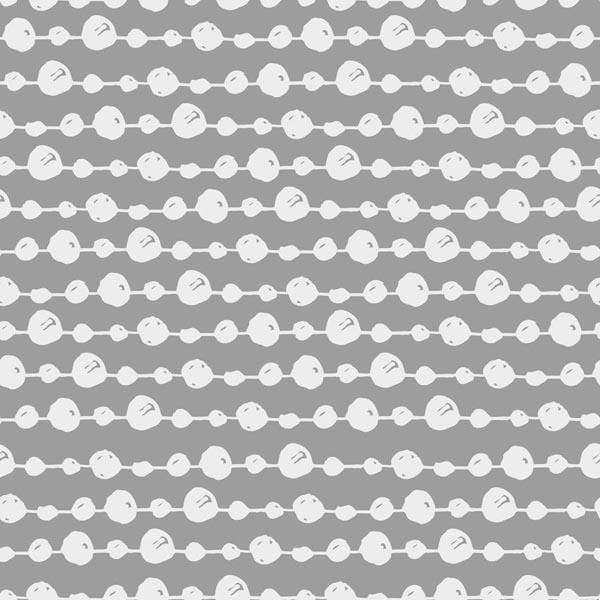 Seamless gray and white spotted pattern