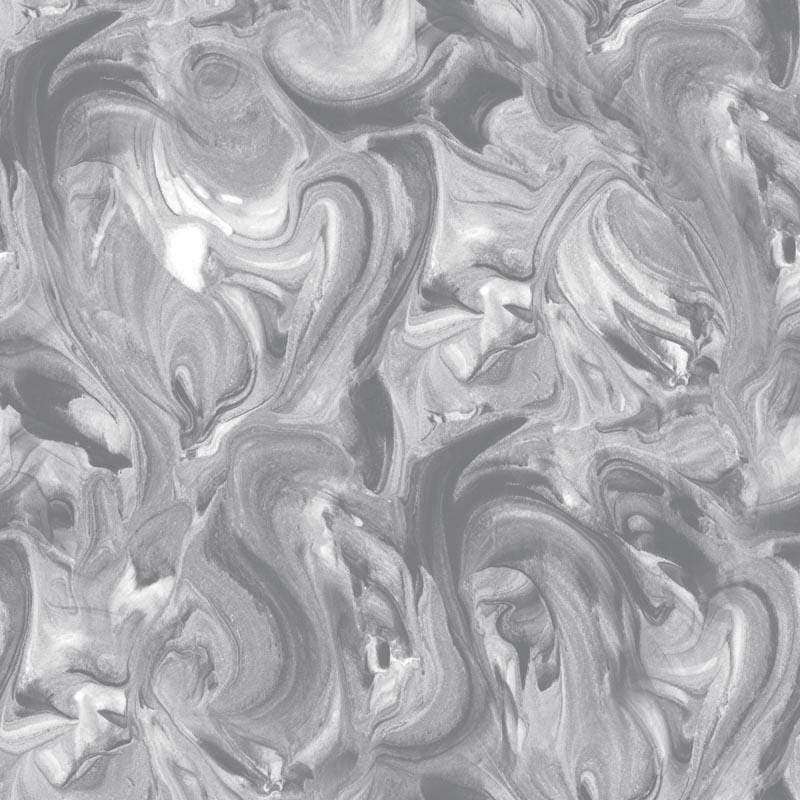 Black and white marble swirl pattern