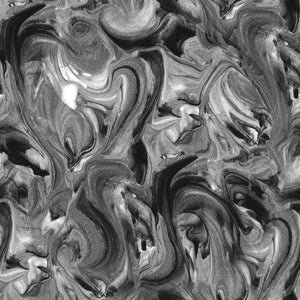 Abstract monochrome swirling pattern