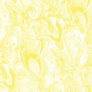 Abstract marbled pattern in shades of lemon yellow