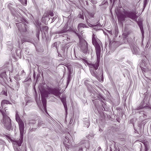 Abstract marbled pattern in shades of purple and white