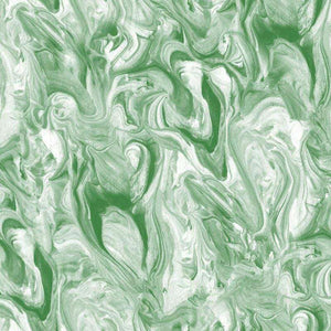 Abstract green marbled pattern