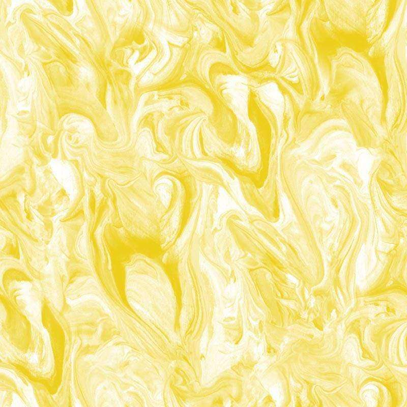 Abstract yellow marbled pattern