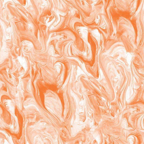 Abstract marbled pattern in shades of coral