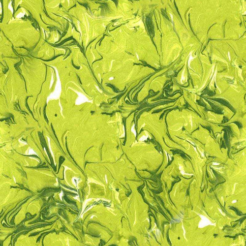 Abstract green marbled pattern