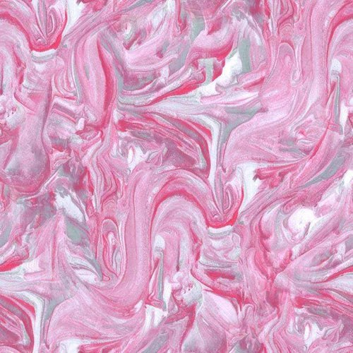 Marbled pink and white abstract pattern