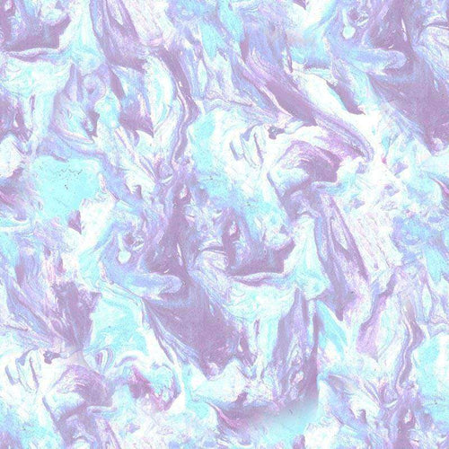 Abstract swirly pattern in shades of purple and blue