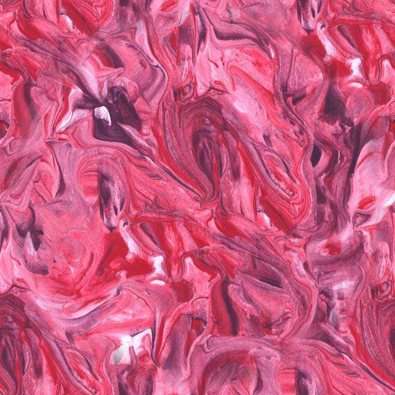 Abstract marble pattern in shades of red and pink