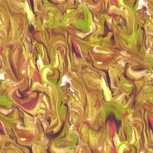 Abstract marbled pattern in warm tones