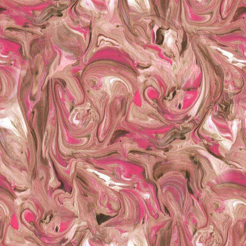 Abstract marbled pattern in shades of pink and beige
