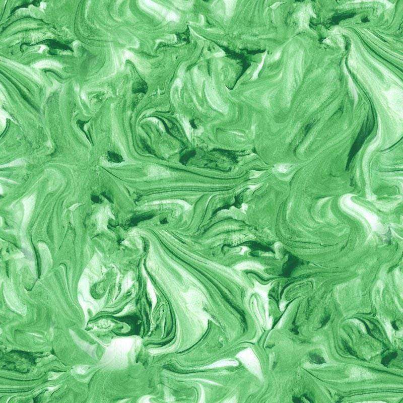 Abstract green marbled pattern