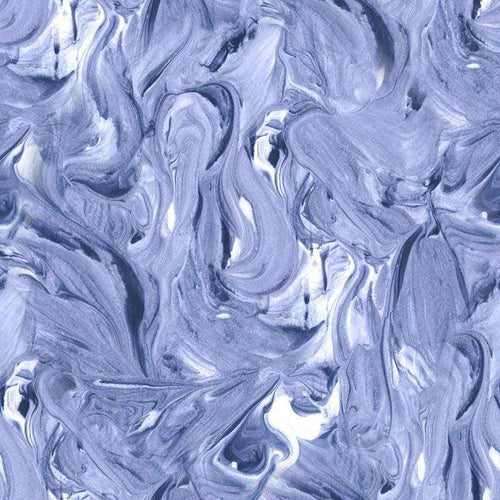 Abstract indigo marbled pattern