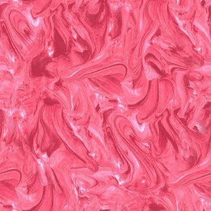 Abstract swirled pattern in shades of coral pink