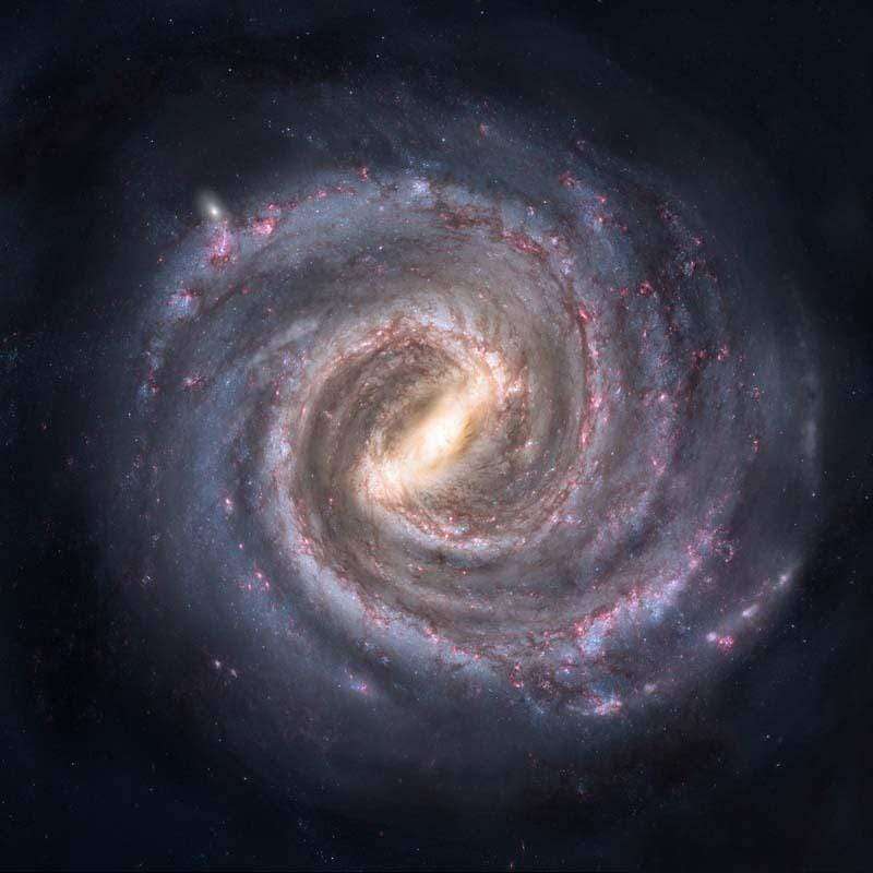 Galactic spiral pattern