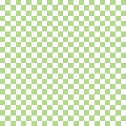 Green and white checkered pattern