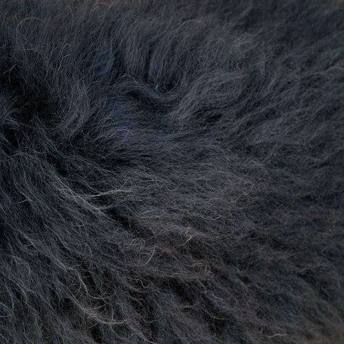 Close-up of soft dark wool texture