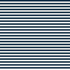 Navy and white striped pattern