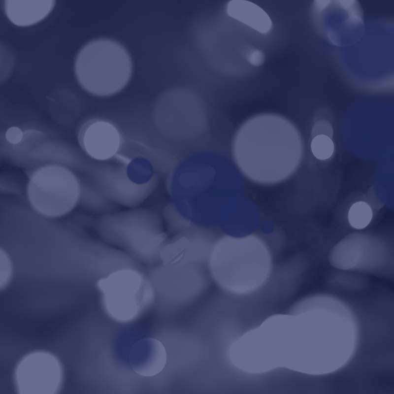 Abstract bokeh pattern in shades of blue