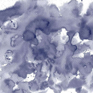 Abstract indigo watercolor pattern
