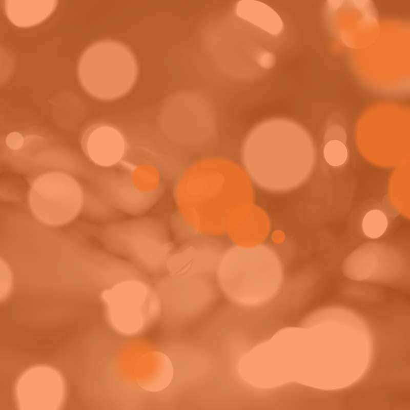 Abstract bokeh pattern in warm autumnal shades
