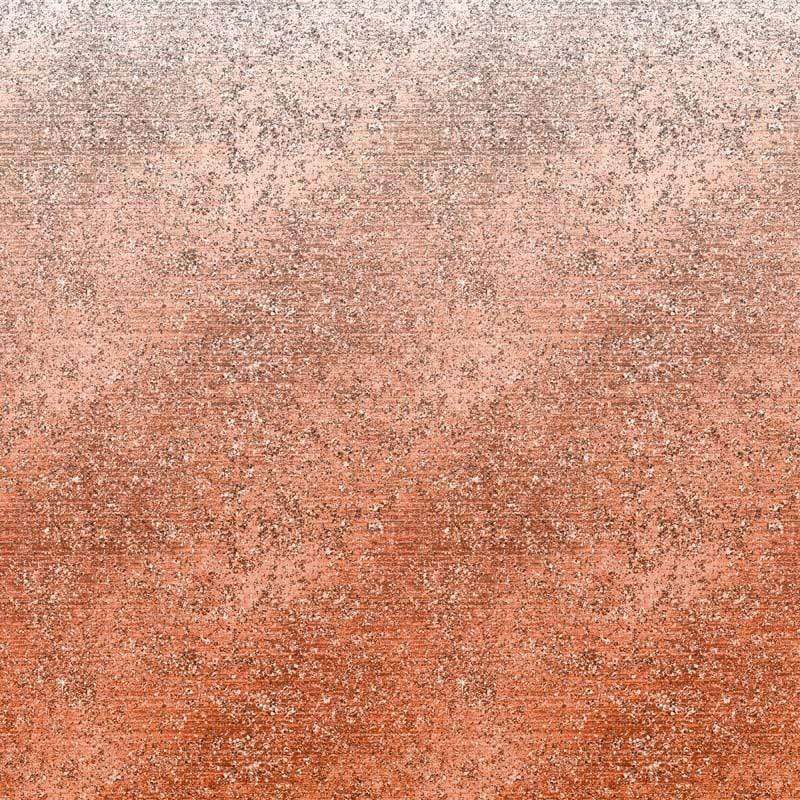 A square image showcasing a gradient pattern with a speckled texture resembling a terracotta palette fading into cream