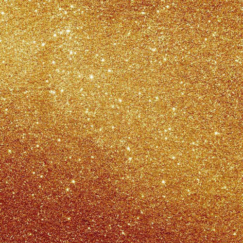 Glittering golden surface with sparkling accents