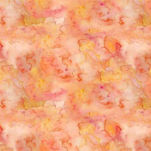 Abstract watercolor pattern with warm tones