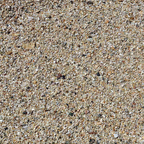 Close-up of multicolored pebble texture