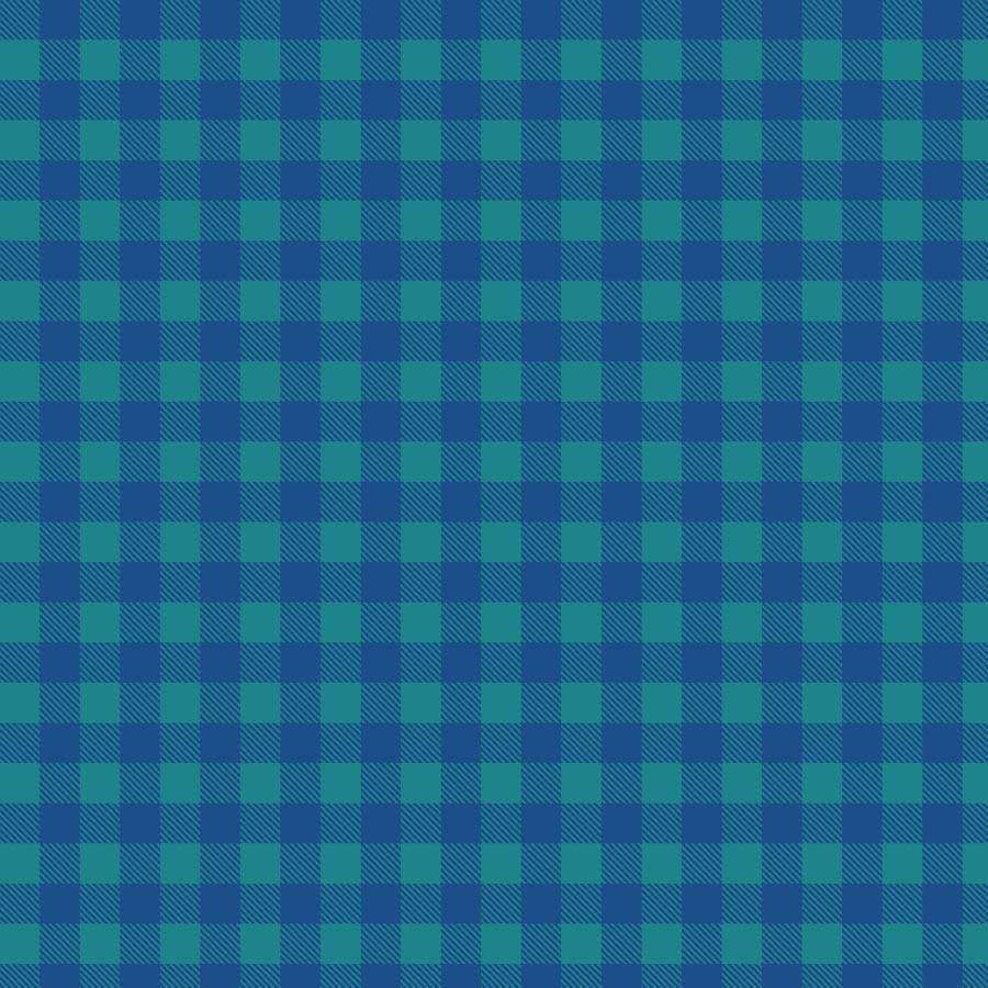 Blue and teal checkered pattern
