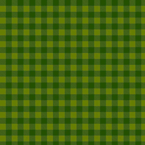 Green checkered plaid pattern