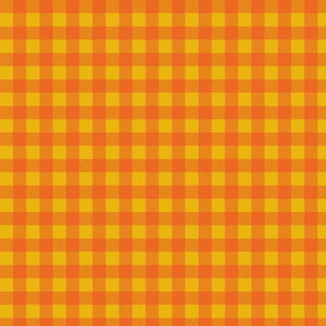 Warm gingham checkered pattern in autumn colors