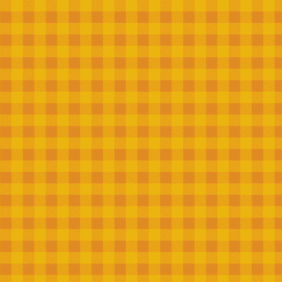 Yellow and orange houndstooth pattern