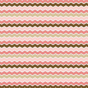 Zigzag chevron pattern with warm pastel tones