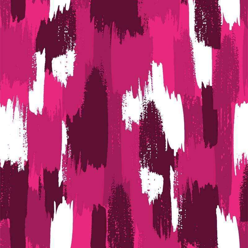 Abstract brushstroke pattern in shades of pink and white