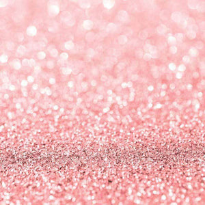 Glittery pink bokeh effect