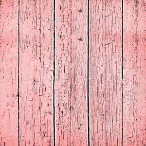 Distressed pink wooden planks pattern