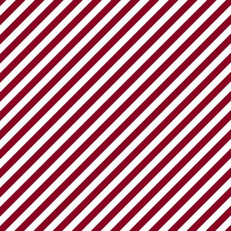 Diagonal red and white striped pattern