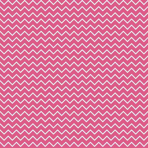 Uniform zigzag chevron pattern with white lines on a pink background